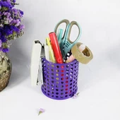 手作りのメタルペンカップ