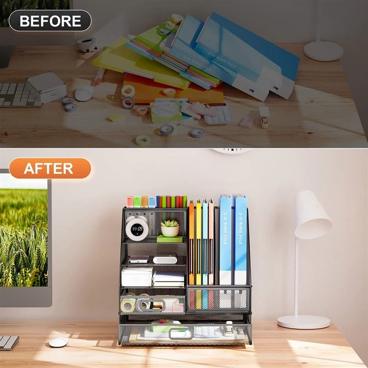 desktop organizers with drawers